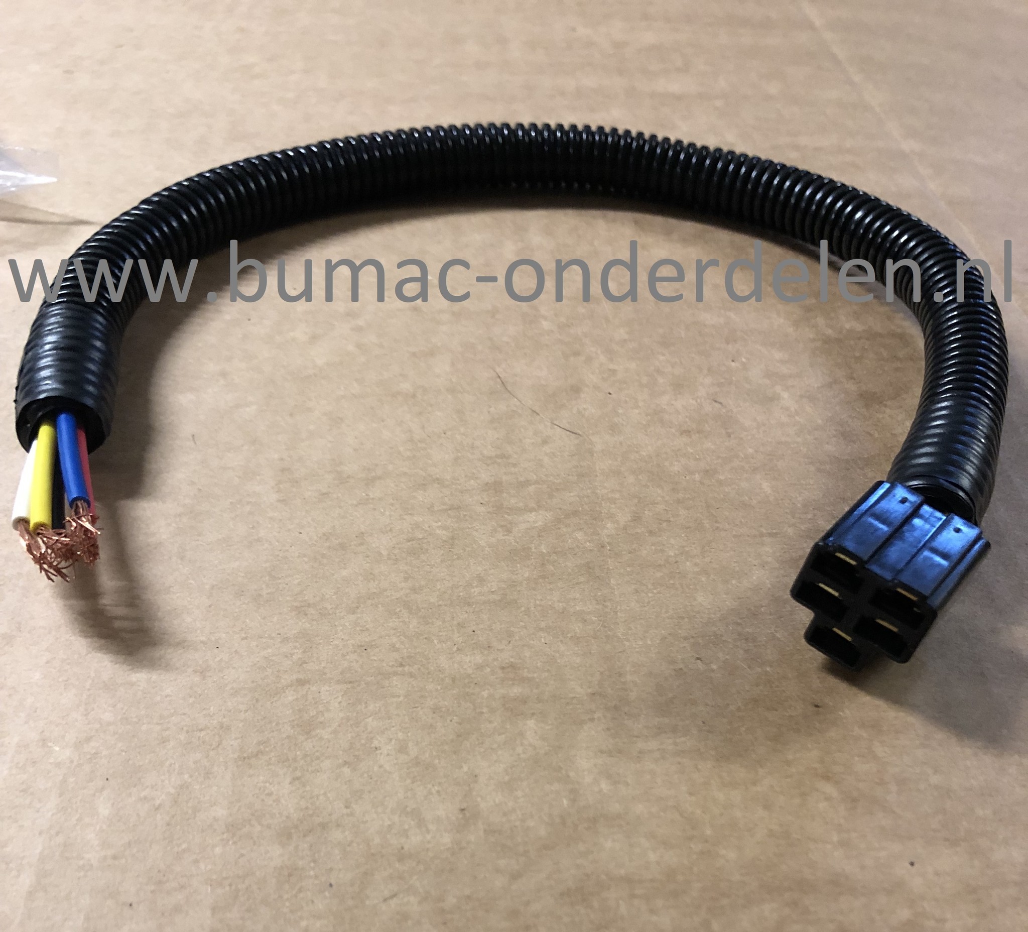 Kabelboom voor Contactsloten van MURRAY -  MTD - TORO - GRAVELY Zitmaaiers, Frontmaaiers, Tuintrekkers Kabel met Connector onder andere voor Contactslot 502017, 502020, 502015