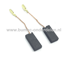 Koolborstel Set voor BOSCH 5x8x18 mm Slijpers, Doorslijpers, Handslijpers, Grinder Elektromotoren, Generatoren 1347A, 1348AE, 1348E, 1370DEVS, 1608DW, 1608LX, 1608M, 1608T, B1100, B1150, B9150, GEX150ACE, GNA1.6L, GNA3.2, GNA3.5, GNF20CA, GNS5-100, GUF22A
