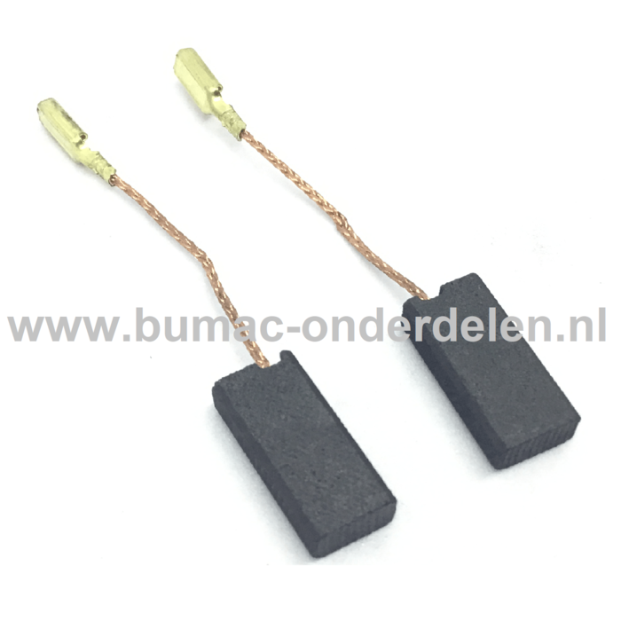 Koolborstel Set voor BOSCH 5x8x18 mm Slijpers, Doorslijpers, Handslijpers, Grinder Elektromotoren, Generatoren 1347A, 1348AE, 1348E, 1370DEVS, 1608DW, 1608LX, 1608M, 1608T, B1100, B1150, B9150, GEX150ACE, GNA1.6L, GNA3.2, GNA3.5, GNF20CA, GNS5-100, GUF22A
