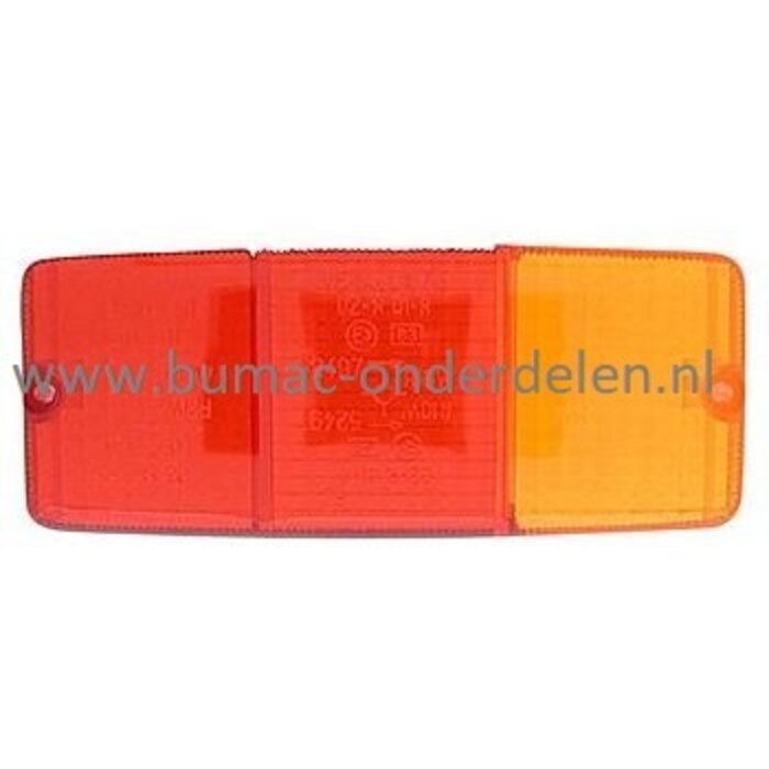 Rechter Lampglas voor Aanhangers Achterlicht, Richtingaanwijzer, Remlicht  lamp Vervang glas voor achterlicht Aanhangwagen