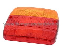 Linker of Rechter Lampglas voor Aanhangers Achterlicht, Richtingaanwijzer, Remlicht  lamp Vervang glas voor achterlicht Aanhangwagen