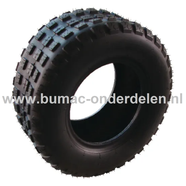 Buitenband voor Zitmaaier - Frontmaaier - Tuintrekker - Grasmaaier, Band 16x750-8 STIGA, Castelgarden, Mountfield, Alpina