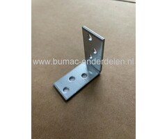 Hoekanker 40x40x20x2 mm, Een hoekanker is een stalen Verbindingsmiddel die balken loodrecht aan elkaar bevestigd Met een Hoekanker maak je o.a. een Houtverbinding in een (loodrechte) hoek van 90 graden. Het Hoekijzer kun je ook voor verschillende andere m