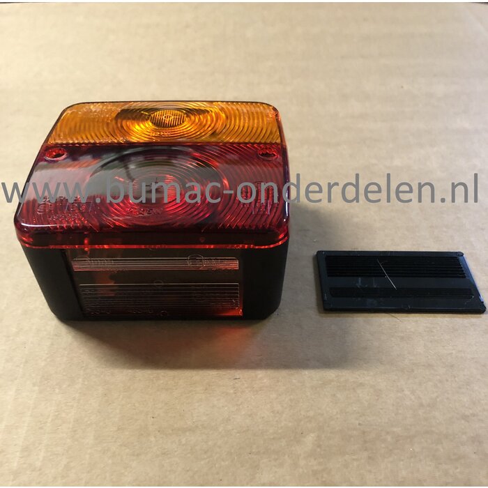Rechter/Linker Achterlicht voor Aanhangers, Richtingaanwijzer, Remlicht, Kentekenverlichting  lamp voor achterlicht Aanhangwagen