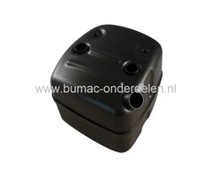 Uitlaat voor HUSQVARNA 362, 362XP, 365H, 365X, 371XP, 371K, 372XP, 375K, JONSEREND 2063, 2065, 2071, 2163, 2165, 2171, CS2163, CS2165, CS2166, CS2171, CS2172 op Kettingzagen, Motorzagen, Demper , Geluidsdemper,