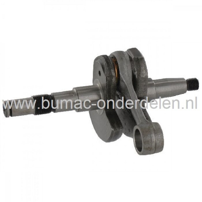 Krukas met drijfstang voor STIHL 020 Typ 1129, MS200 op Kettingzagen, Motorzagen, Krukas