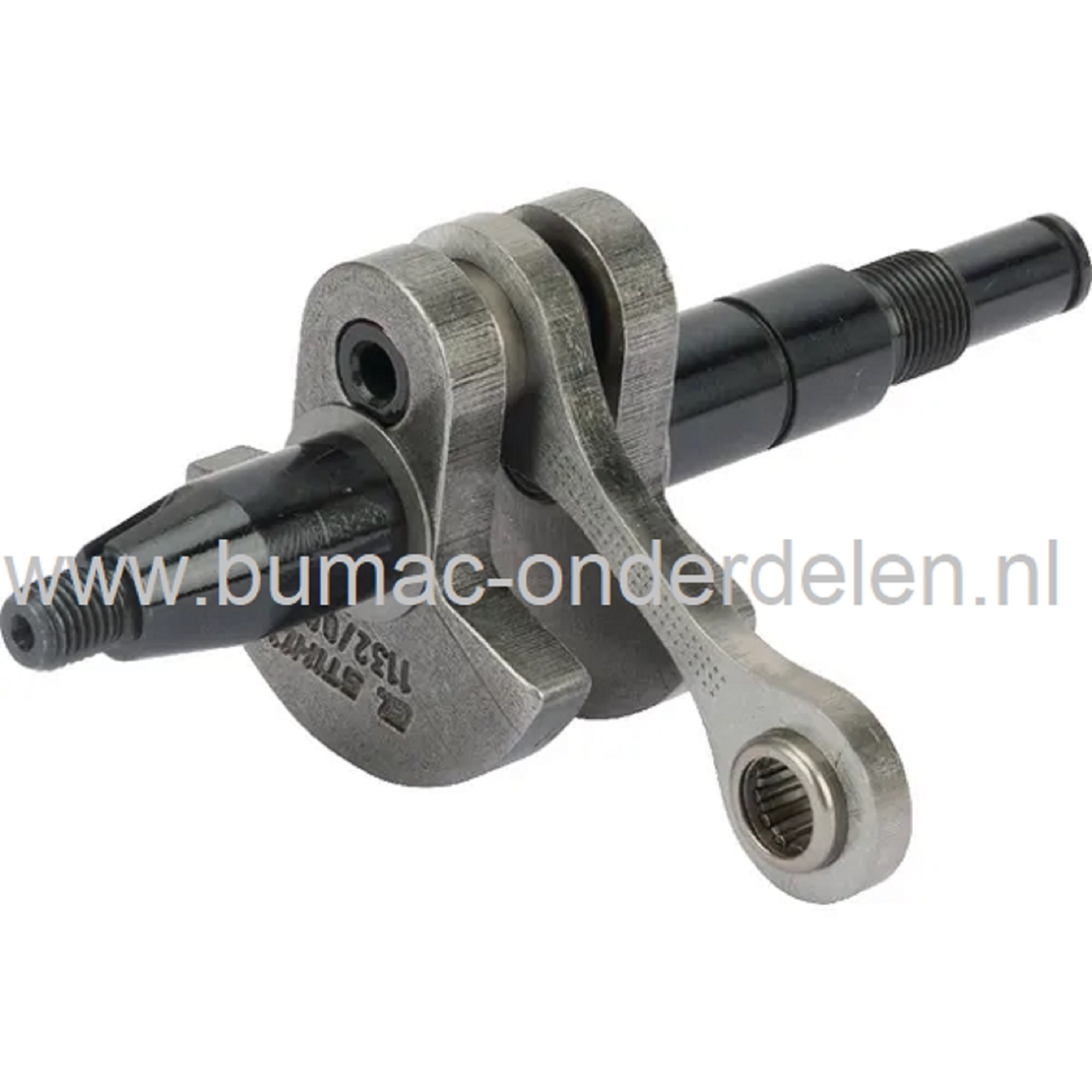 Krukas met drijfstang voor STIHL 017, 019T, MS170, MS190T op Kettingzagen, Motorzagen, Krukas