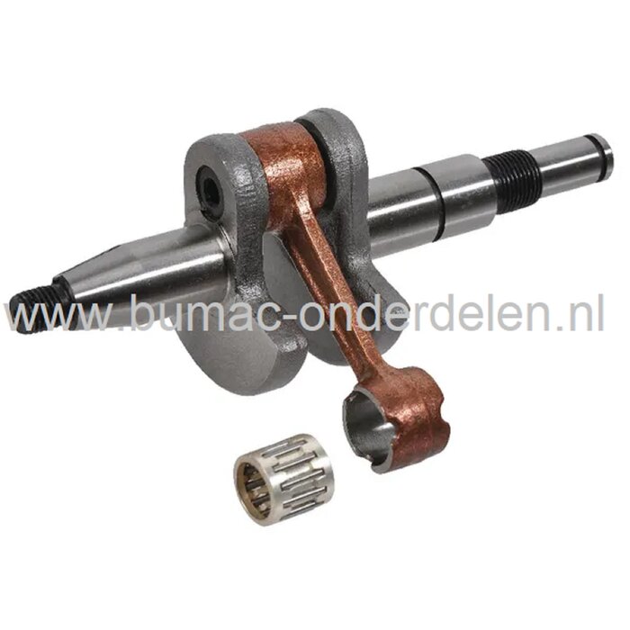 Krukas met drijfstang voor STIHL 018, MS170 2-MIX, MS180 op Kettingzagen, Motorzagen, Krukas