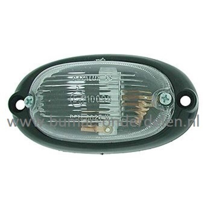 Richtingaanwijzer Lateraal/Zijkant Wit voor Aanhangers, Richtingaanwijzer, lamp voor zijkant Aanhangwagen