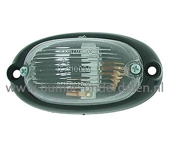 Richtingaanwijzer Lateraal/Zijkant Wit voor Aanhangers, Richtingaanwijzer, lamp voor zijkant Aanhangwagen