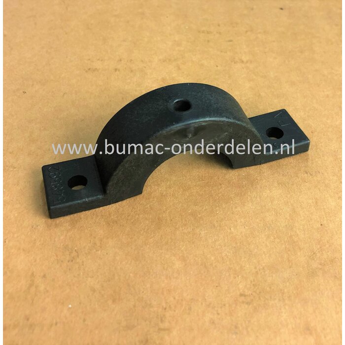 Linker Bovenste Lagerhouder voor Alko - Solo - Brill Verticuteermachine 3800VB, Lagerschaal houder 3800 VB