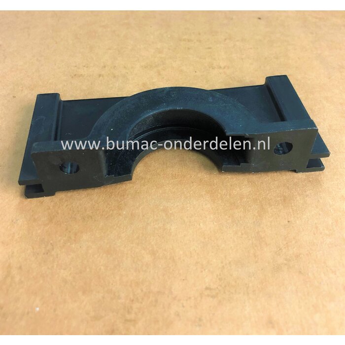 Linker Onderste Lagerhouder voor Alko - Solo - Brill Verticuteermachine 3800VB, Lagerschaal houder 3800 VB