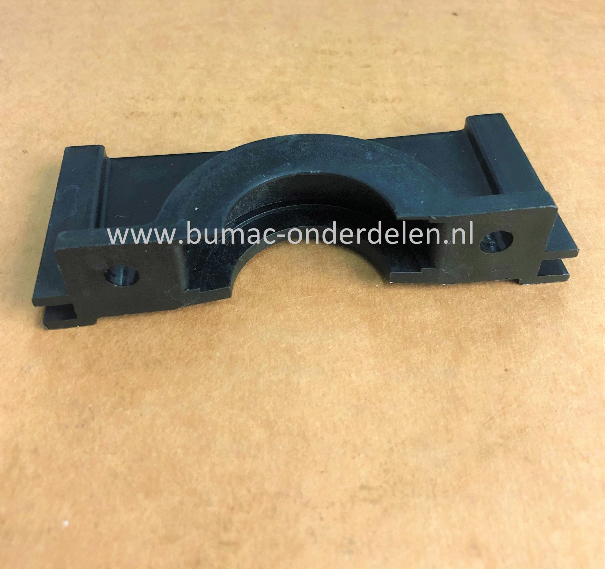 Linker Onderste Lagerhouder voor Alko - Solo - Brill Verticuteermachine 3800VB, Lagerschaal houder 3800 VB