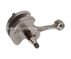 Krukas met drijfstang voor STIHL FS120, FS200, FS250, FS300, FS350, FR350, BT120 C, BT121 op Bosmaaiers, Trimmers, Motorzeis, Krukas