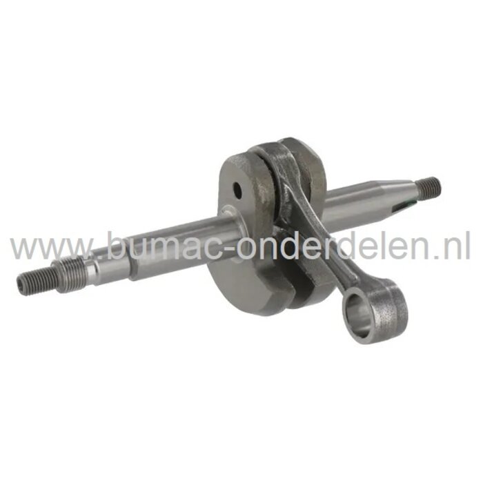 Krukas met drijfstang voor STIHL TS410, TS420 op Bandenzagen, Krukas