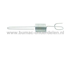 Regulateurveer voor LONCIN Motoren op Trilplaat, Tuinfrees, Kooimaaier, Aggregaat, Veegmachine, Verticuteermachine, Hakselaar, Hoogwerker, Generator, Houtversnipperaar, Zitmaaier, Frontmaaier, Grasmaaier Regulateur veer LC1P61FA, LC1P65FA