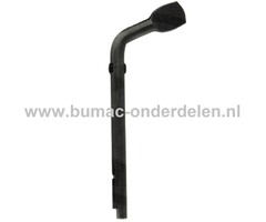 Regulateurhevel voor LONCIN Motoren op Trilplaat, Tuinfrees, Kooimaaier, Aggregaat, Veegmachine, Verticuteermachine, Hakselaar, Hoogwerker, Generator, Houtversnipperaar, Zitmaaier, Frontmaaier, Grasmaaier Regulateur Hevel LC1P61FA, LC1P65FA, LC1P68FA, LC1