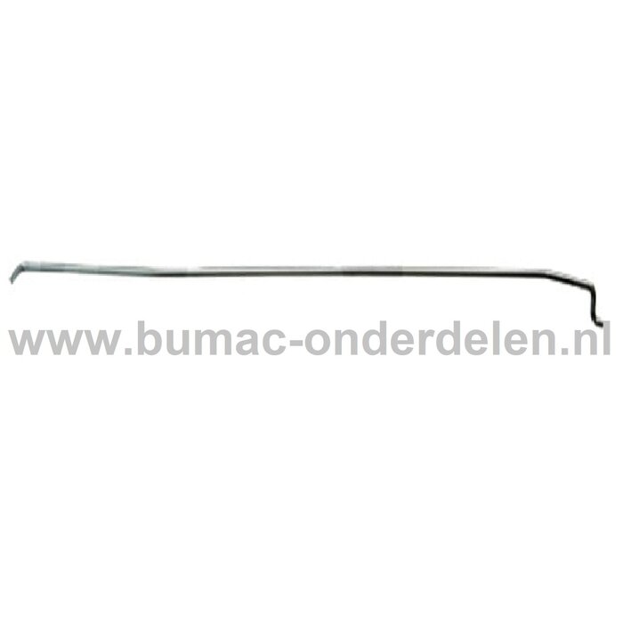 Regulateurstang voor LONCIN Motoren op Trilplaat, Tuinfrees, Kooimaaier, Aggregaat, Veegmachine, Verticuteermachine, Hakselaar, Hoogwerker, Generator, Houtversnipperaar, Zitmaaier, Frontmaaier, Grasmaaier Regulateur Stang, Regulateurstang LC1P92F1