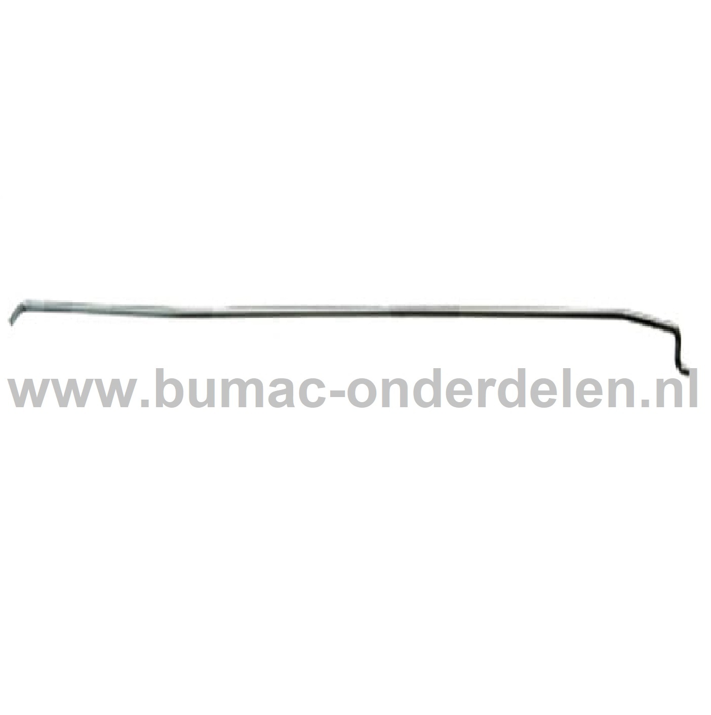 Regulateurstang voor LONCIN Motoren op Trilplaat, Tuinfrees, Kooimaaier, Aggregaat, Veegmachine, Verticuteermachine, Hakselaar, Hoogwerker, Generator, Houtversnipperaar, Zitmaaier, Frontmaaier, Grasmaaier Regulateur Stang, Regulateurstang LC1P92F1
