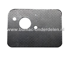 Uitlaatpakking voor LONCIN Motoren op Trilplaat, Tuinfrees, Kooimaaier, Aggregaat, Veegmachine, Verticuteermachine, Hakselaar, Hoogwerker, Generator, Houtversnipperaar, Zitmaaier, Frontmaaier, Grasmaaier Uitlaat Pakking, Afdichting LC1P75F