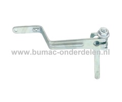 Regulateurhevel voor LONCIN Motoren op Trilplaat, Tuinfrees, Kooimaaier, Aggregaat, Veegmachine, Verticuteermachine, Hakselaar, Hoogwerker, Generator, Houtversnipperaar, Zitmaaier, Frontmaaier, Grasmaaier Regulateur Hevel, regulateurstang LC1P61FA, LC1P75