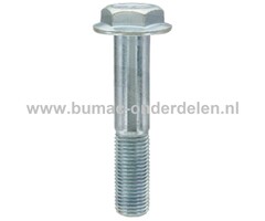 Cilinderkopbout M8x60 mm voor LONCIN Motoren op Trilplaat, Tuinfrees, Kooimaaier, Aggregaat, Veegmachine, Verticuteermachine, Hakselaar, Hoogwerker, Generator, Houtversnipperaar, Zitmaaier, Frontmaaier, Grasmaaier Cilinderkop Bout, Bevestiging G200FD, LC1
