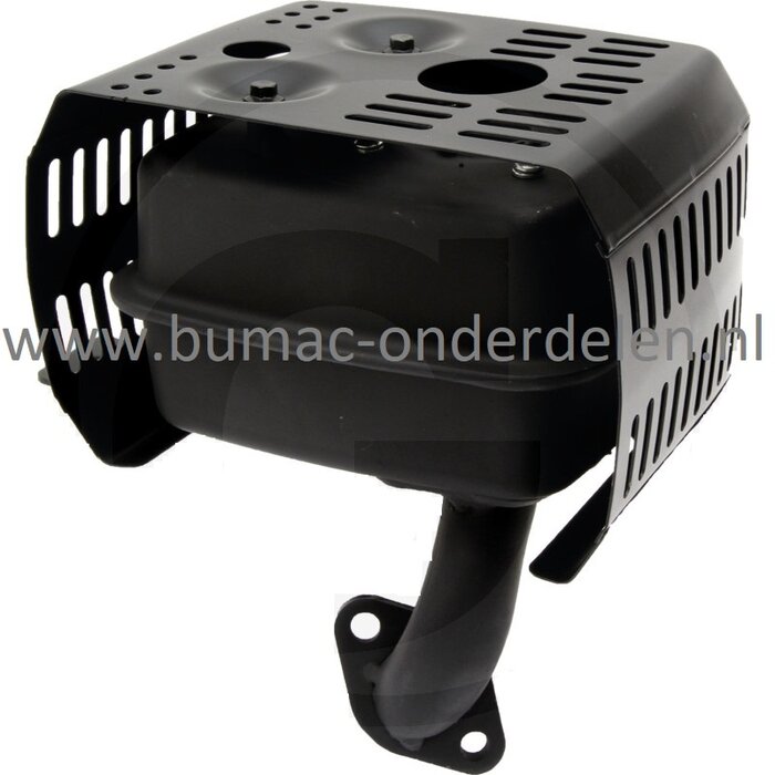 Uitlaatdemper voor LONCIN Motoren Grasmaaiers en Veegmachines LC1P92F1