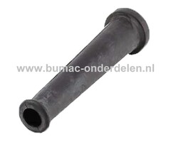 Snoertule voor Kabels 2 x 1,5 mm² en 2 x 1 mm² Lengte 70 mm, Binnen Ø 7,5 mm Bescherming voor Netsnoer, Snoer Beschermer, Bescherming, Snoerbeveiliger, Snoer Tule, Kabeltule, Kabel Tule Elektriciteit Snoer