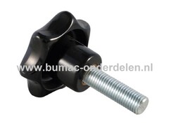 Sterknop met bout M10 x 50 mm Handgreep Draaiknop, Kruisgreep, Knoppen, Bevestigingsmateriaal M10x50 mm, onderdeel