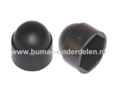 Beschermkap Zeskant 12,8 mm voor het beschermen van Bouten - Moeren, Wielen, Constructies, Aanhangers, Zitmaaiers of ter Decoratie, Kap, Bescherming, Kappen