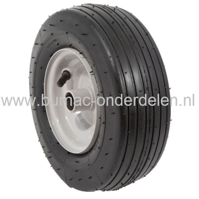 Wiel 11x4.00-5 voor MTD, YARDMAN, CUBCADET, GRUTBROD, WOLF, WHITE Z170DH op Zero Turn Maaiers, Band