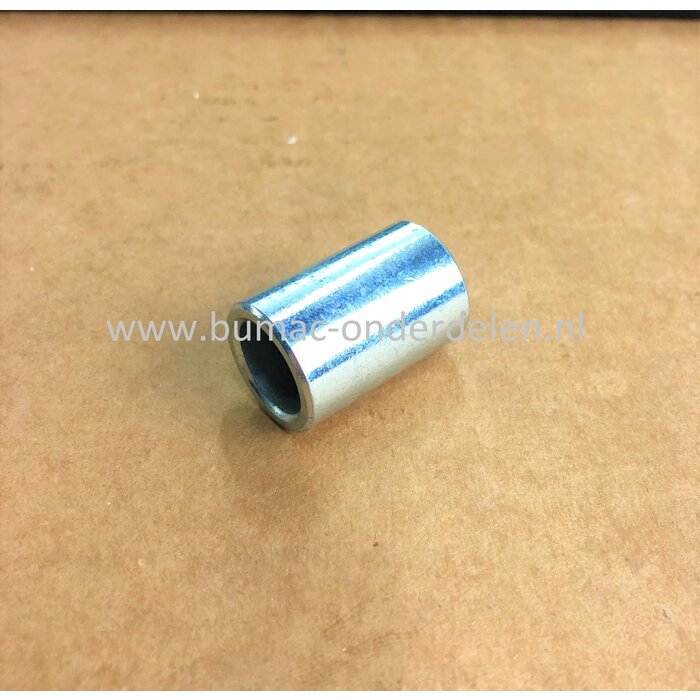 Geleidebus voor Steunwiel Maaidek, Voorwiel, Aandrijfbak bij MTD - Yard Man - Gutbrod - Cub Cadet - Bolens - Massey Ferguson Grasmaaier, Zitmaaier, Tuintrekker Lagerbus onder andere voor MF50-23SD - MF21SE - MH4654B - MH464H - HB58RLCS - HB58RLCS