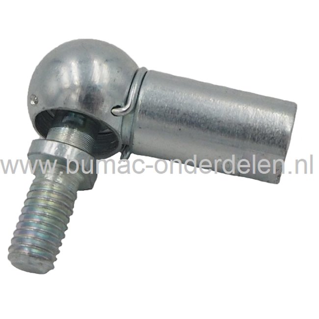 Stuurkogel voor HUSQVARNA P524, PR17, PROFLEX, PT26D, R422TS, R112C, R112C5, R115, R13C5, R15Tm R213C, R214, R215TX, R216, R316, R318, R320AWD, R322T, R418TS, R419TSX, R422, RC318T, RC320, RIDER, JONSEREND FR13, FR2111, FR2113, FR2116, FR2211, FR2213, FR2