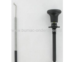 Chokekabel voor MTD, Wolf, CubCadet, Bolens, Yardman Zitmaaiers, Tuintrekkers Bolens BL 135/96 T, BL 175/107 T, BL 200/107 H, Wolf Ambition 107.175 H, Ambition 96.155 H, Blue Power 107.175 H, Select 107.175 T, Select 96.130 T, Expert 13.96 H, MTD LF 155,