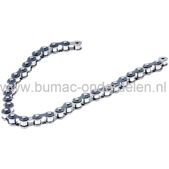 Stuurketting voor HUSQVARNA, JONSEREND, MCCULOCH, PARTNER, ZENOAH Frontmaaier P524, PR17, PROFLEX, R422, R112C, R115B, R115C, R13, R15TS, R214, R215, R216, R316, R318, R320, R418, R419, R420, R422, RC318, RC320, RIDER, FR13, FR2111, FR2113, FR2115, FR2116