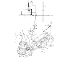 Microschakelaar voor HUSQVARNA, JONSERED, ZENOAH PROFLEX 21, PROFLEX 21 AWD, R112 C, R112 C5,  R115 B, R115 C, R419TSX AWD, R420TXS AWD, RIDER PRO 18, RIDER PRO 18 AWD, FR2312 M, FR2312 MA, FR2315 MA, FMZ1200 op Zitmaaiers - Frontmaaiers - Tuintrekkers,