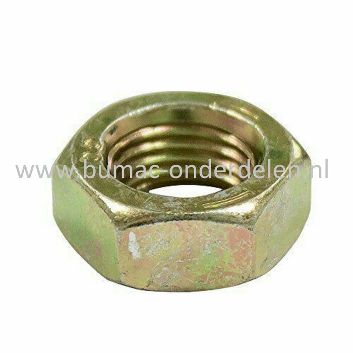 Moer 1/2-20 inch op Zitmaaiers, Grasmaaiers, Tuintrekkers voor onder andere MTD, White, Gutbrod, Bolens, Wolf, Yardman, CubCadet, Mastercut