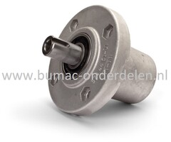 Lagerhuis Compleet voor Husqvarna, Jonsered, Partner, Mc Culloch R112 C, R112 C5, R115 B, R115 C, RIDER 111 B, RIDER 111 B5, FR2311 M, FR2312 M, FR2312 MA, FR2315 MA, M105-85F, M125-85F, M125-85FH, FMZ1200 Zitmaaiers - Frontmaaiers, Lagerhuis