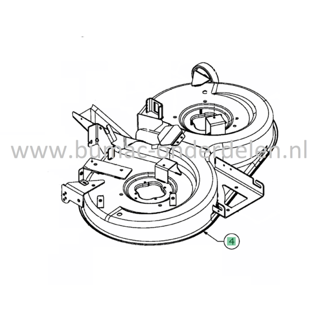 Lama Lunghezza 390 Mm Per Trattorini MTD - WHITE - GUTBROD - YARD-MAN - Foto 10