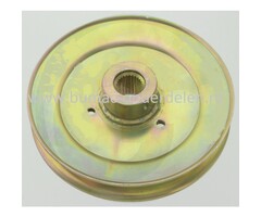 V snaar poelie voor op de Hydro, Aandrijfbak bij MTD, Wolf, Cub Cadet, Bolens, Yardman Zitmaaiers, Tuintrekkers Bolens BL 175/105 AT, BL 135/92 T, 155/92 T, 175/92 T, 200/105 H, Wolf Ambition 105.175 H, 92.130 H, Blue Power 105.200 H, 107.200 H, 92.160 H,