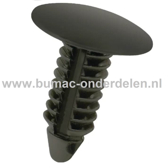 Druknagel Geribd 10 mm voor een Snelle eenvoudige Montage van Hout, Metaal, Foam, Rubber en Plastic stevig op hun plaats te houden Druknagels worden gedrukt of geslagen in geboorde of gesponste gaten, Bekleding