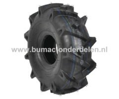 Buitenband AS Profiel voor Zitmaaier - Frontmaaier - Tuintrekker - Grasmaaier 16x6.50-8, 16x650-8