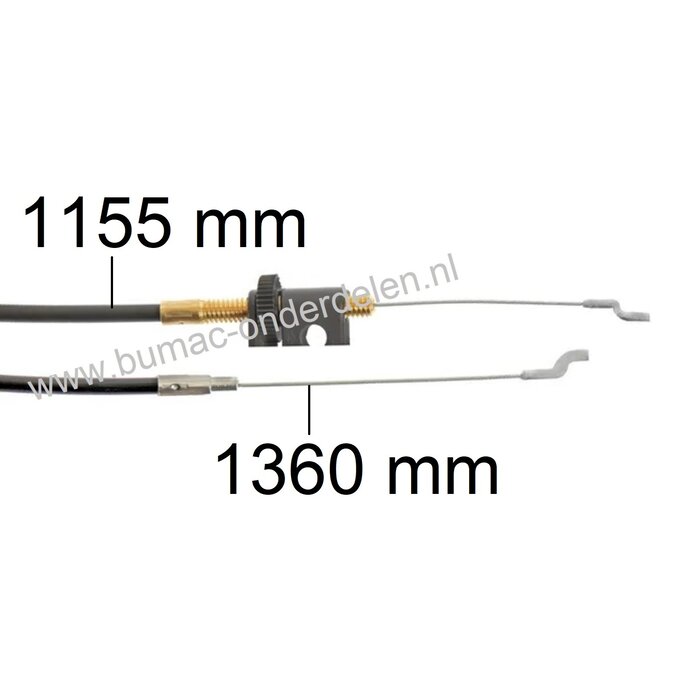 Aandrijfkabel voor Viking - Stihl Grasmaaiers Kabel Rijaandrijving voor Viking MB545T, MB5450T, MB5451T Stihl RM5450T Grasmachines Aandrijfkabel, Koppelingskabel