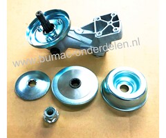 Haakse Overbrenging voor Stihl FS160, FS180, FS220, FS280, FS290, FS300, FS350, FS400, FS450, FS480 Bosmaaier, Motortrimmer, Motorzeis Kop met Linkse draad M12x1,5