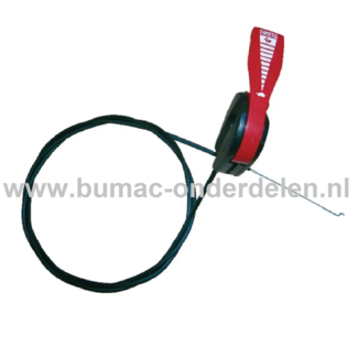 Gaskabel voor Murray Grasmaaier Gas Kabel, Gasbediening, Bediening 20805x50A, 20805x51A, 20255x19C, 20817A, 20905B, 20905x8C