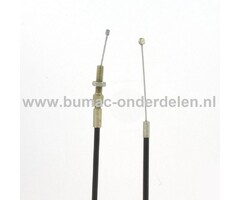 Gaskabel voor OLEO-MAC Bosmaaiers, Trimmers, Motorzeisen Gas Kabel, Gaskabel 725T, 740