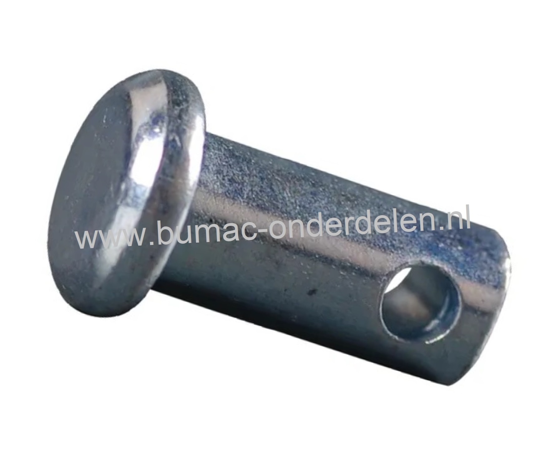 Pen Ø 6 mm voor MTD, Cubcadet, Bolens, Gutbrod, Yard Man, White, Massey Ferguson, HVC, Blackline, MF Zitmaaiers Pen Voor Deflector, Mulchplug, Grasbuis, Rem - Koppeling Kabel Bevestiging