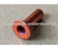 Klinknagel Koper 5x15 mm Koperen bevestigingsmiddel die  bestaat uit een metalen pen die voorzien is van een verdikt uiteinde De meest toegepaste klinknagels hebben een ronde bolle of een verzonken zetkop deze dienen om onderdelen zoals Platen, Profielen,