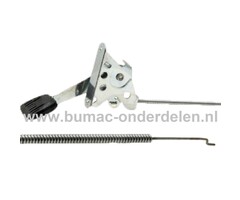 Gaskabel met Hendel voor Snapper Gazonmaaiers, Loopmaaiers, Duwmaaiers, Grasmaaiers Gas Kabel, Gaskabel ESPS19750AL, ESPS19875EXAL