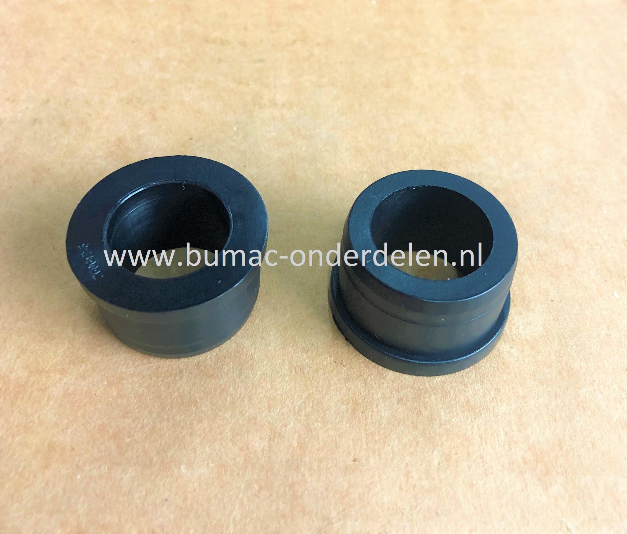 Kunststof wielbus 20,8x30,5x20,0 mm voor Husqvarna, Jonsered, Partner, Zenoah Frontmaaiers, Zitmaaiers Rider 112C, 112C-5, 111B, 111B-5, Battery, FR2311M, FR2312M, FR2312MA, FMZ1200, Bus voor Linker- en Rechtervoorwiel, Rider 112 C, 112 C-5, 111 B, 111 B-